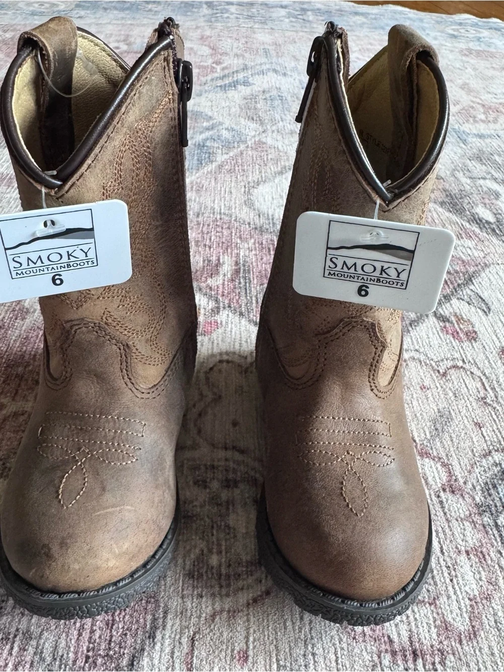 Smoky Mountain Kids Western Cowboy Boots Size 6